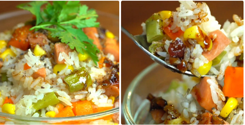 3 cách làm cơm trộn bằng nồi cơm điện cực ngon 