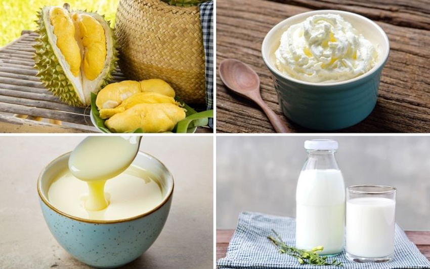 4 cách làm kem sầu riêng giải khát ngày hè