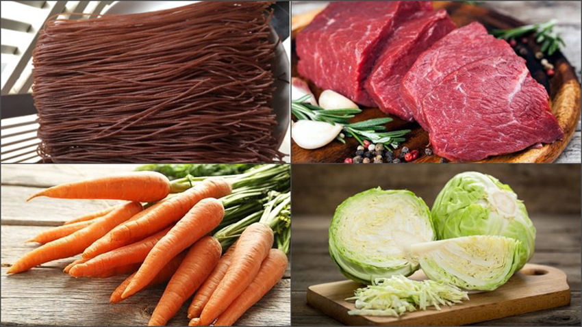 5 món bún gạo lứt trộn giảm cân