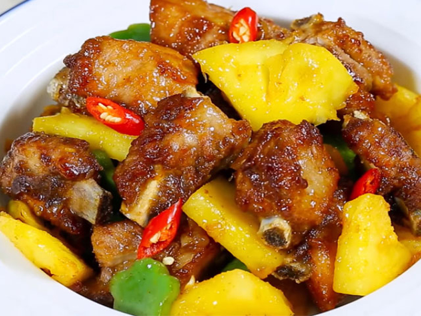 3 cách làm sườn xào chua ngọt đưa cơm