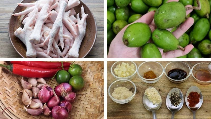 3 cách làm chân gà sốt thái cực ngon