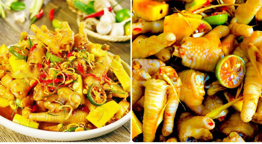 3 cách làm chân gà sốt thái cực ngon
