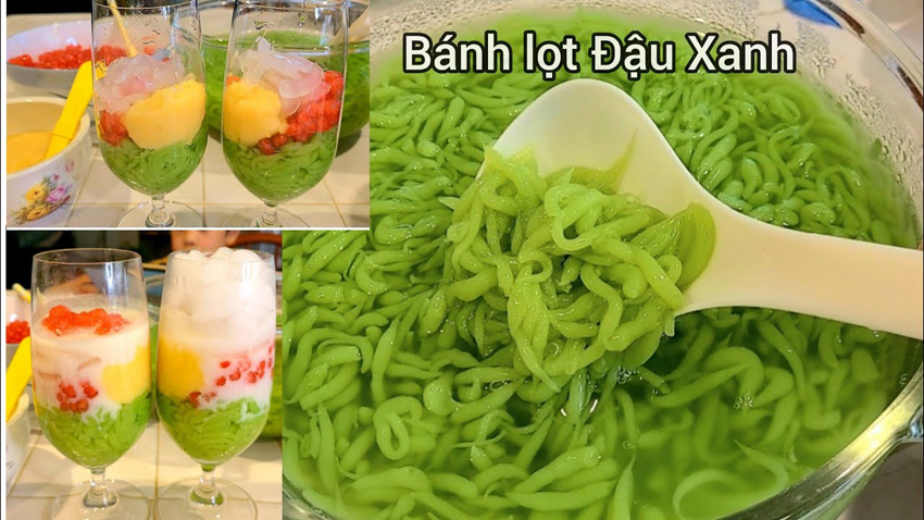 3 cách làm chè bánh lọt giải nhiệt ngày hè