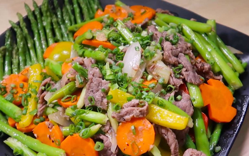4 món thịt bò xào thơm ngon, hấp dẫn
