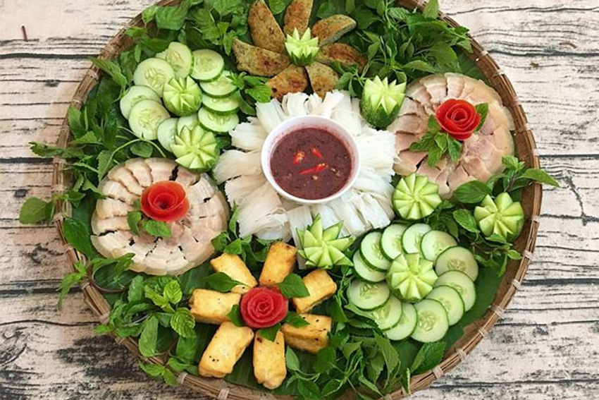 6 bước làm bún đậu mắm tôm chuẩn miền Bắc