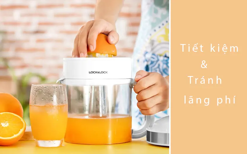 4 lý do bạn nên sử dụng máy vắt cam cho gia đình