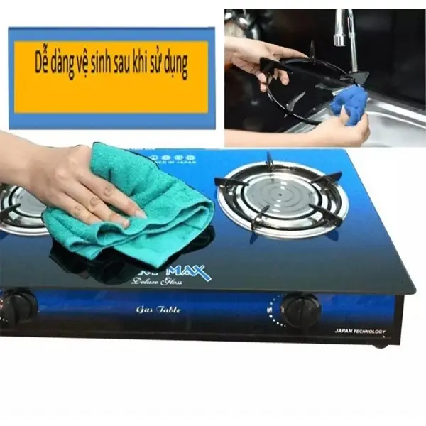 3 cách vệ sinh bếp ga hồng ngoại sáng bóng