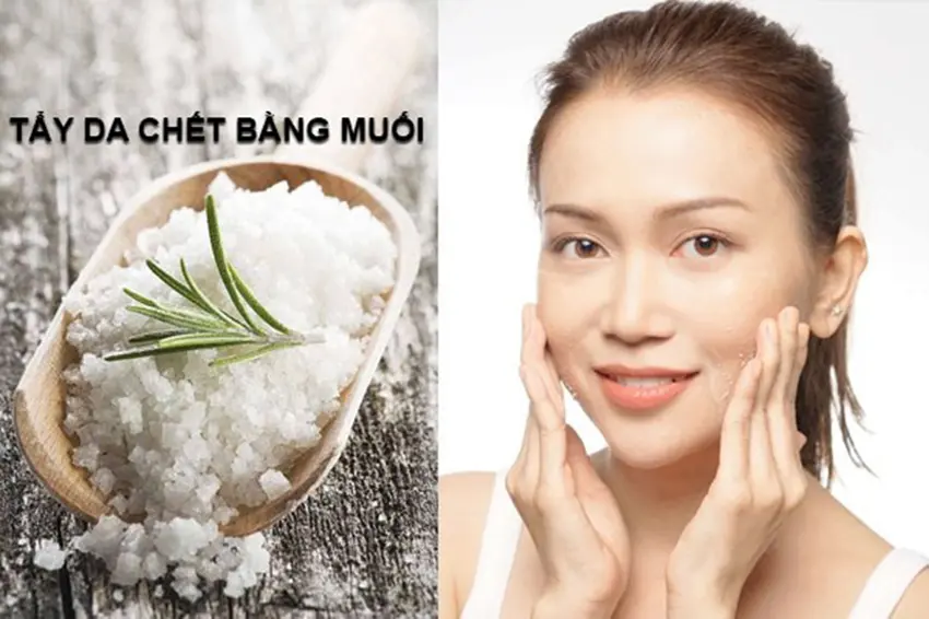 5 cách tẩy tế bào chết bằng muối biển